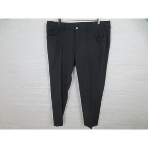 Lululemon ABC Pants Mens 36x30 Gray Stretch 5 Pocket Chino Warpstreme Casual